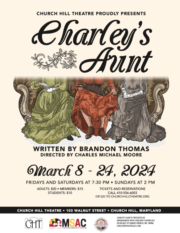 Charley' Aunt - Church Hill Theatre